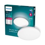 Philips LED Plafondlamp Izso Wit 40W 4300lm - 827-865 Afstembaar Wit | Dimbaar - Afstandsbediening